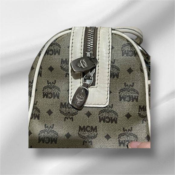 MCM Viseto Small Boston Bag EUC - Picture 8 of 15